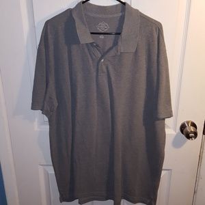 St John's Bay Mens Legacy Polo Shirt Grey